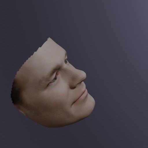 PopFace BaseMesh - John Cena 3D model_6