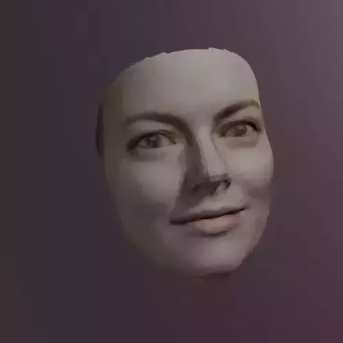 PopFace BaseMesh - Emma Stone