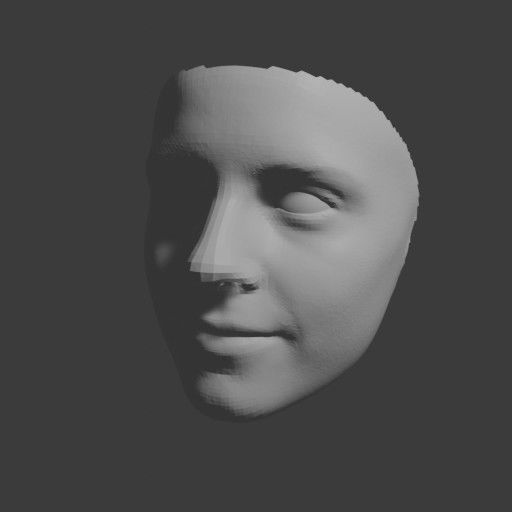 PopFace BaseMesh - Emma Watson 3D model_8