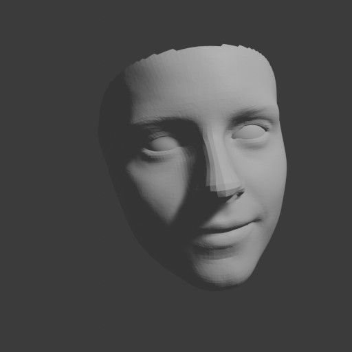 PopFace BaseMesh - Emma Watson 3D model_9