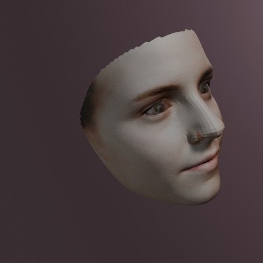 PopFace BaseMesh - Emma Watson 3D model_5
