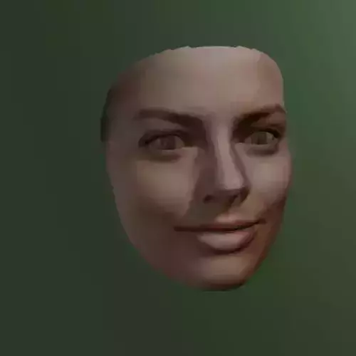 PopFace BaseMesh - Margot Robbie