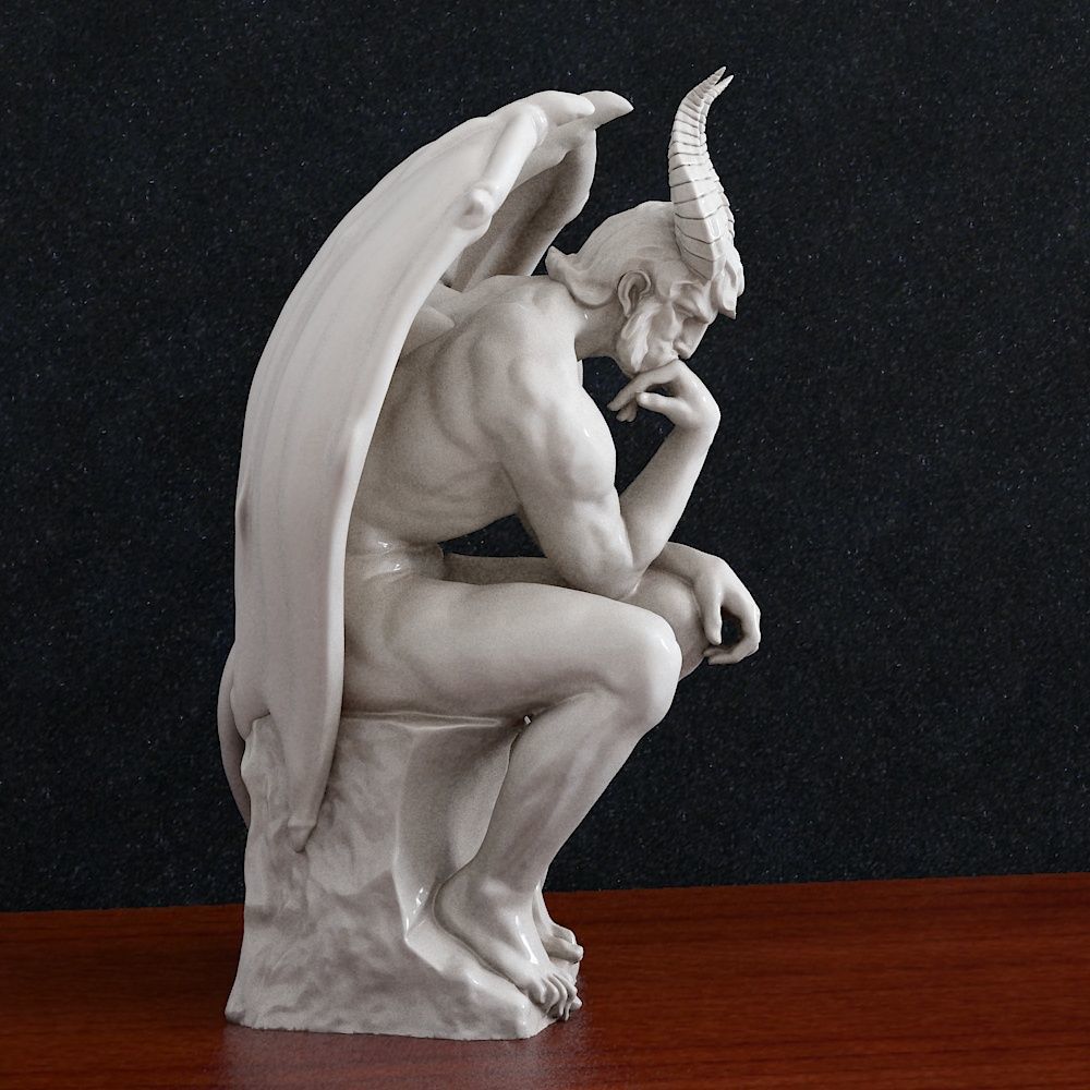 Devil Statue 3D print model_3