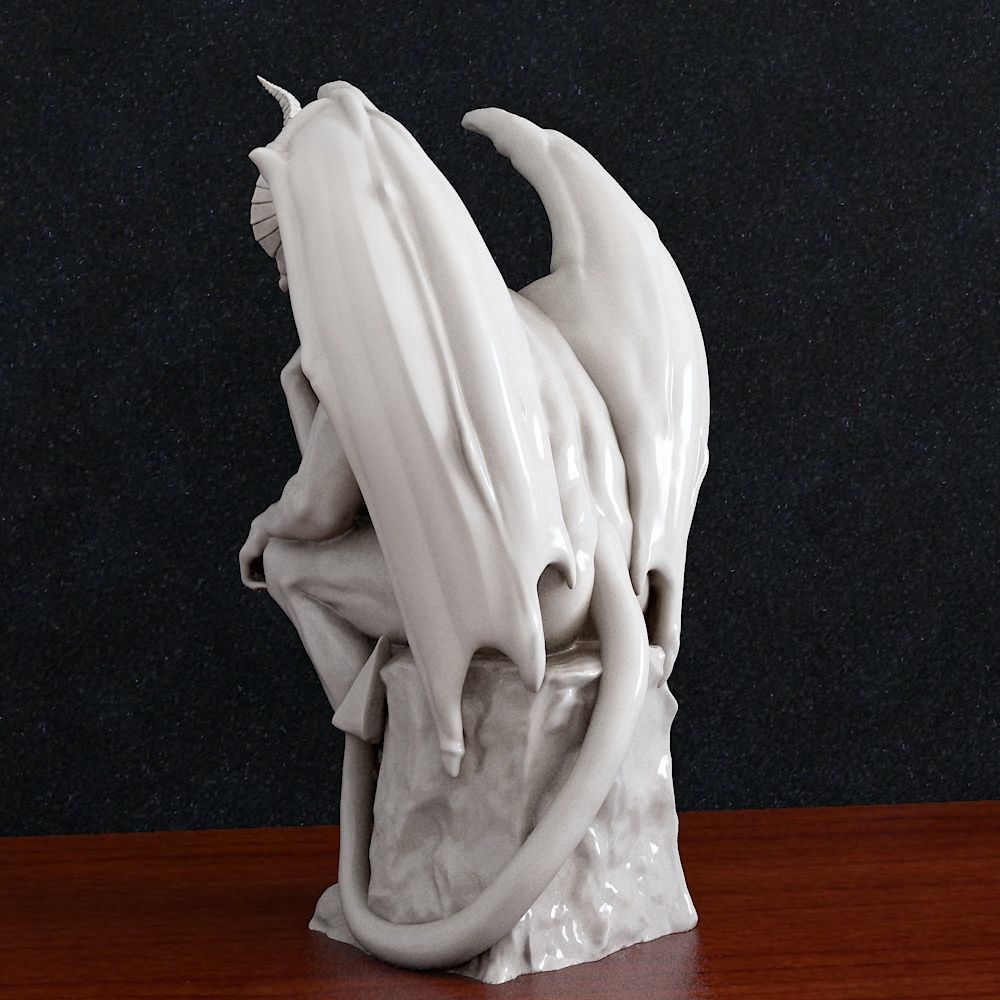 Devil Statue 3D print model_5