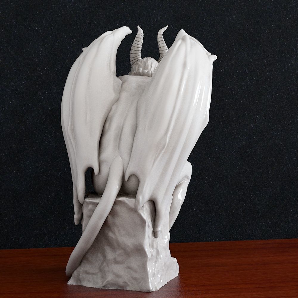 Devil Statue 3D print model_6