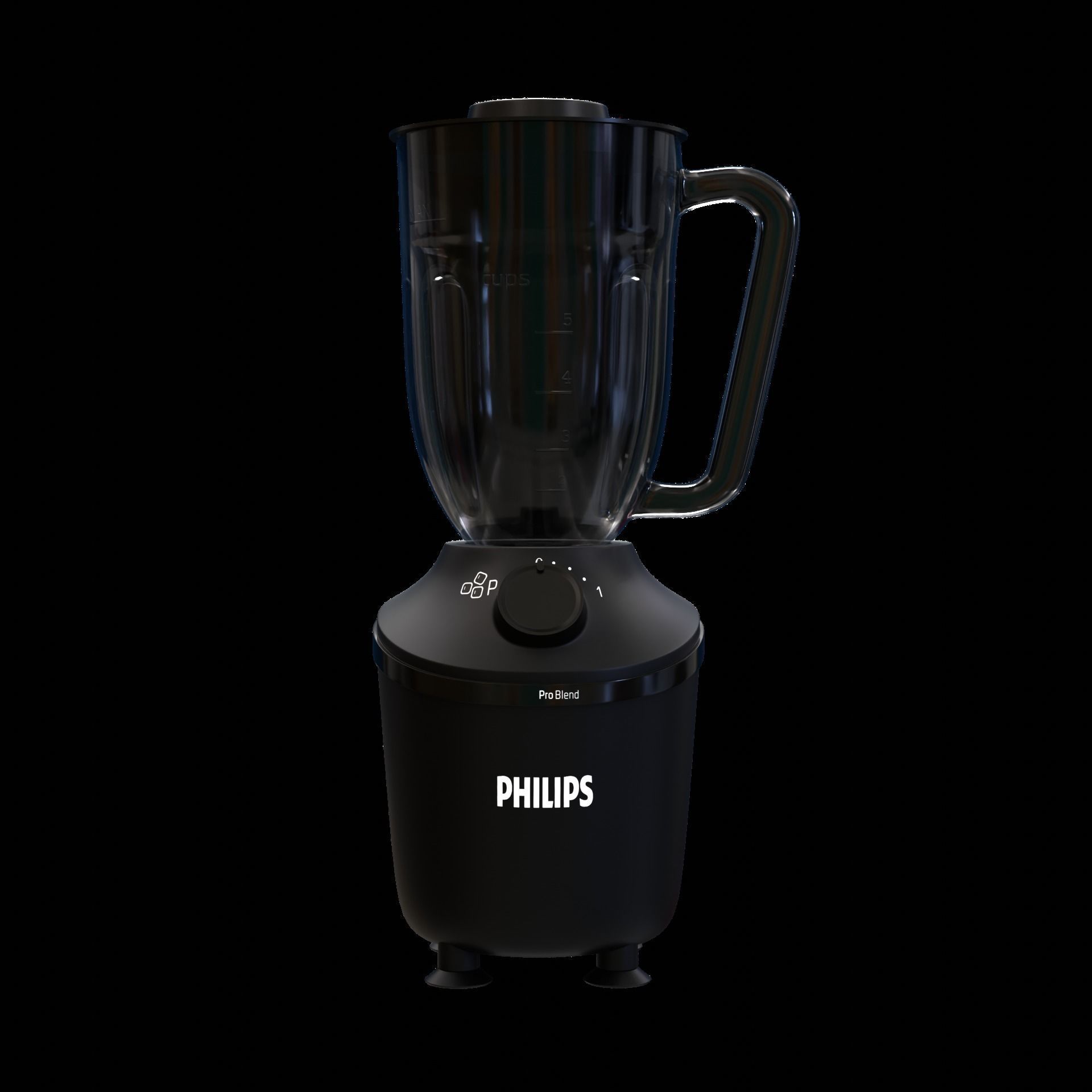 Philips 3000 Series Blender 3D model_1