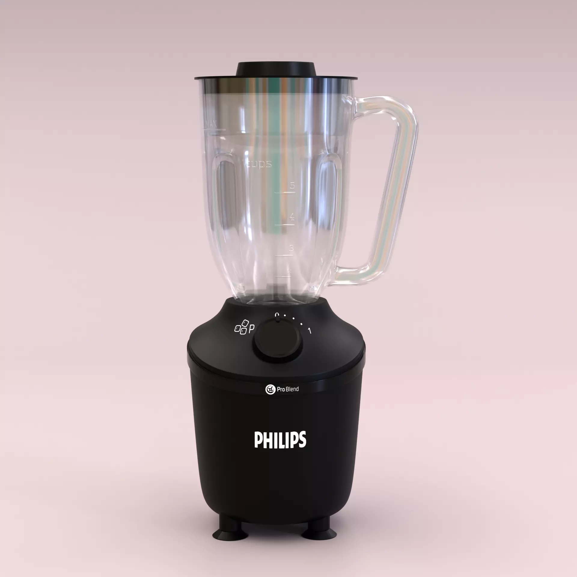 Philips 3000 Series Blender 3D model_0