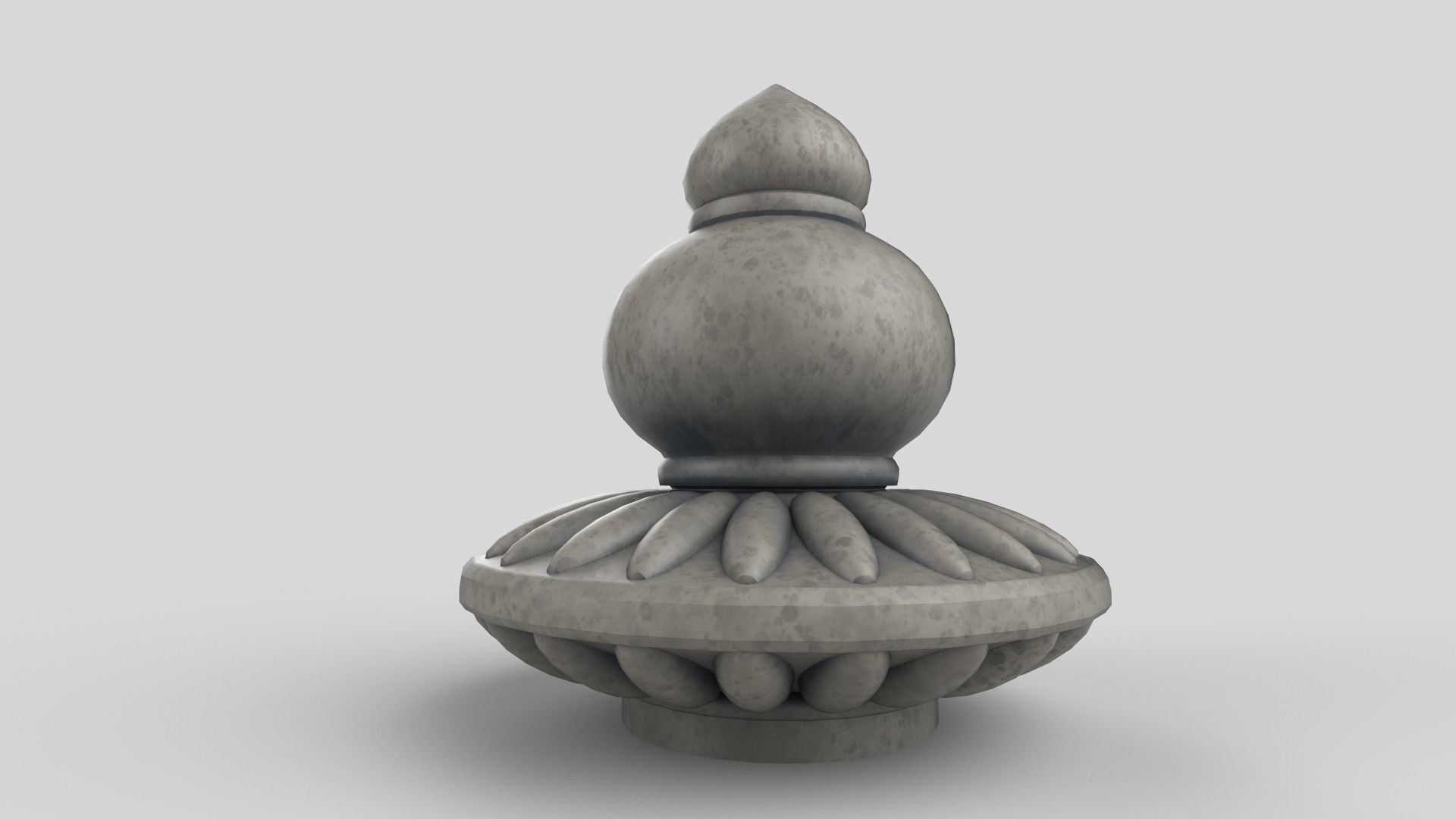 kedarnath Dome 3D model_3