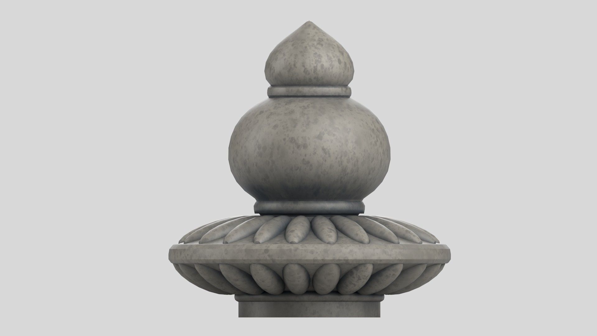 kedarnath Dome 3D model_1