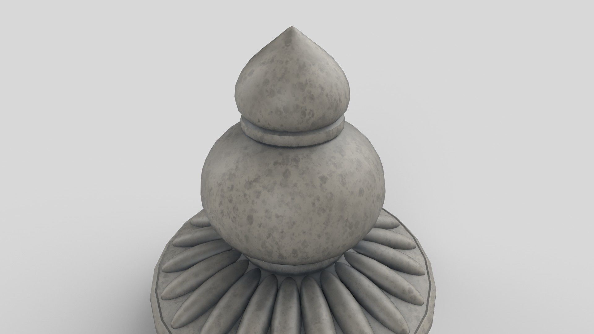 kedarnath Dome 3D model_5