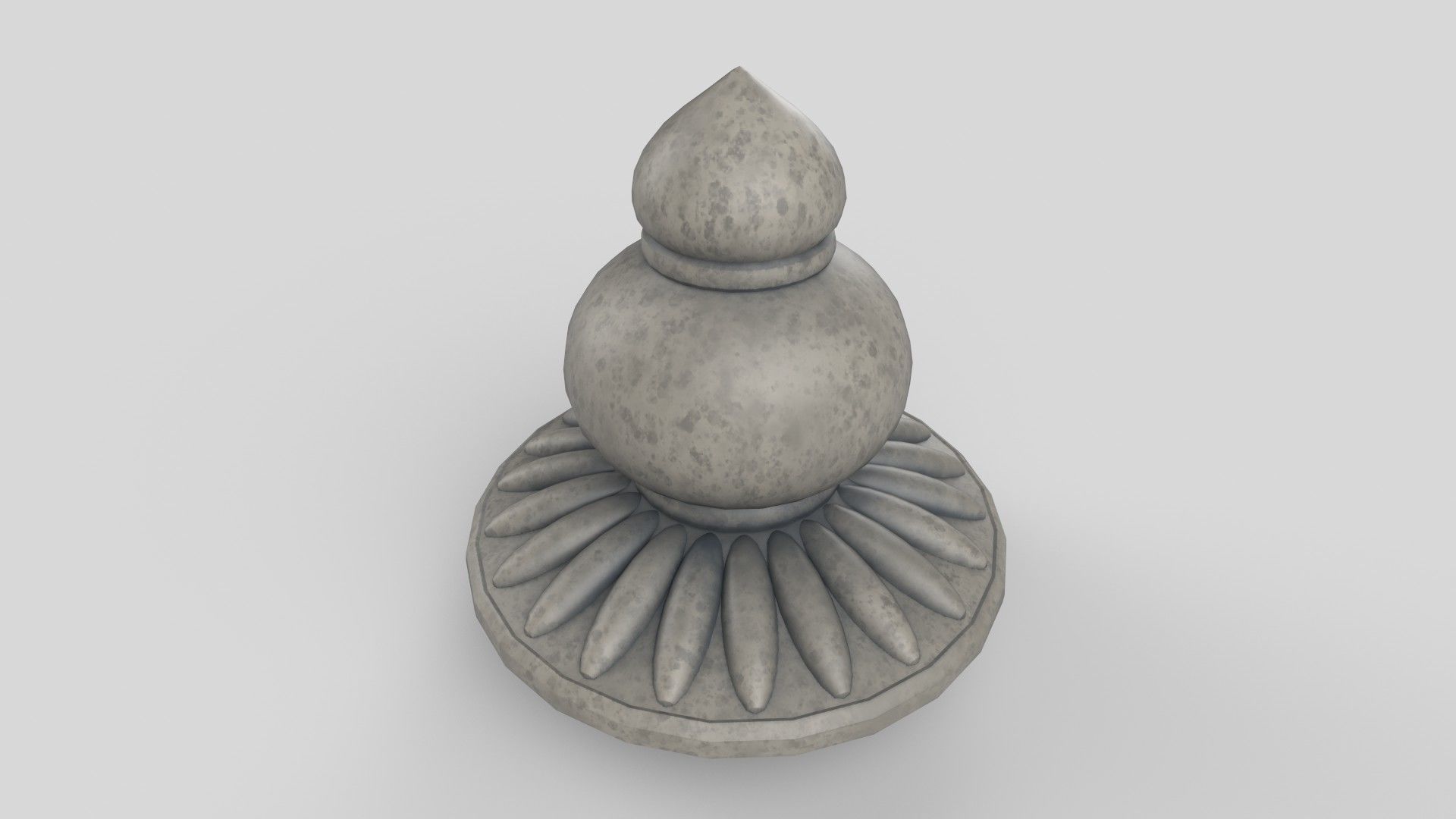 kedarnath Dome 3D model_2