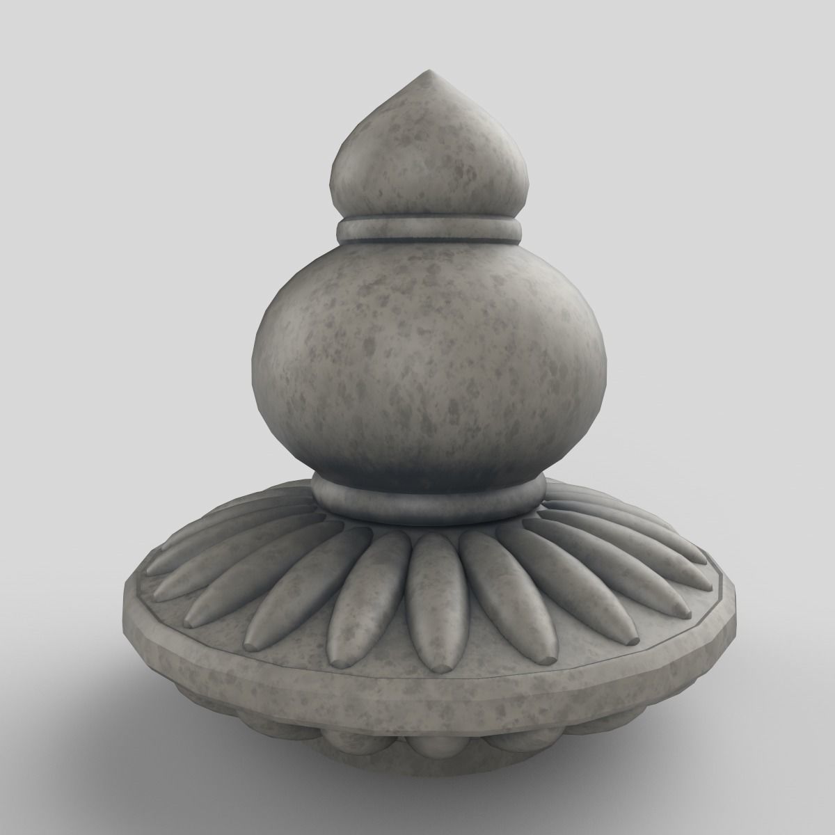 kedarnath Dome 3D model_4