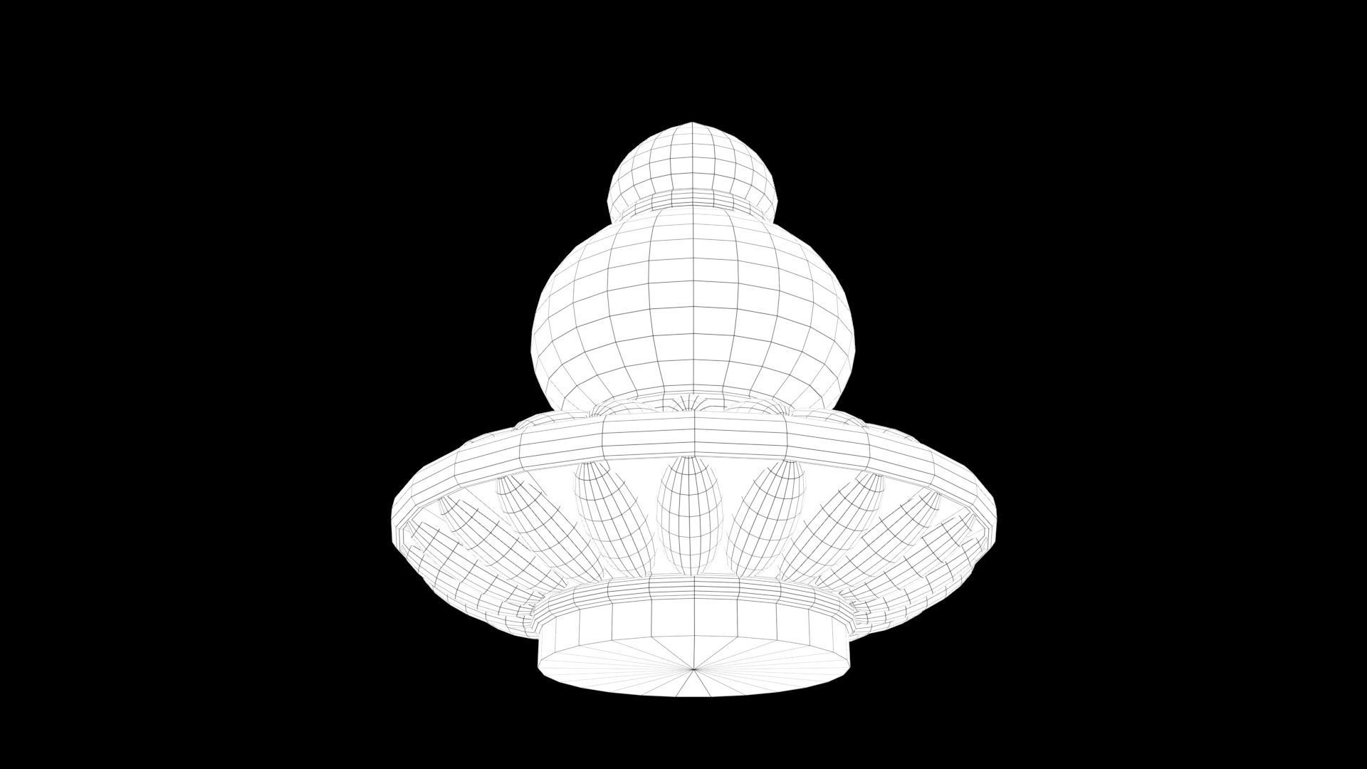 kedarnath Dome 3D model_10