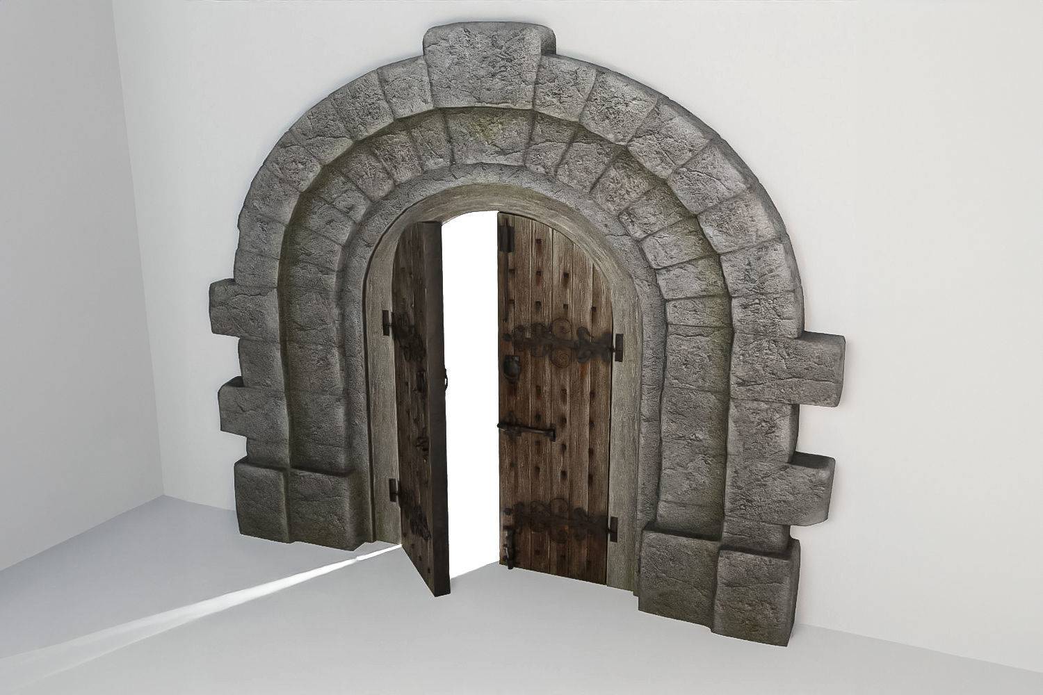 Medieval Doors - 84 Game-Ready Door Asset Pack Low-poly 3D model_3