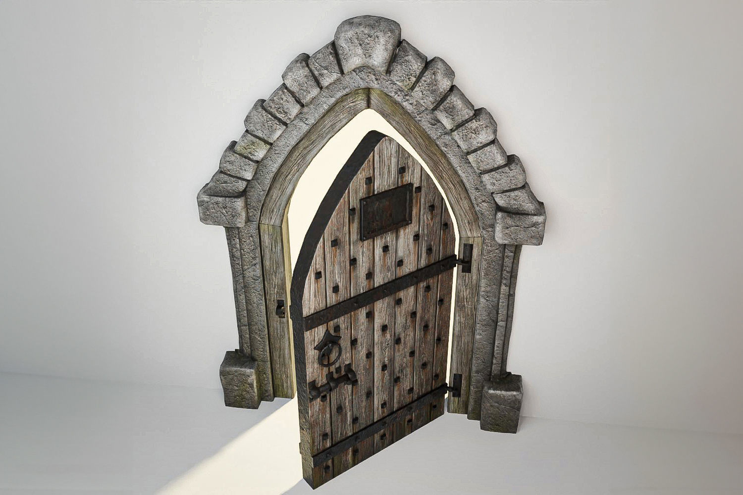Medieval Doors - 84 Game-Ready Door Asset Pack Low-poly 3D model_2