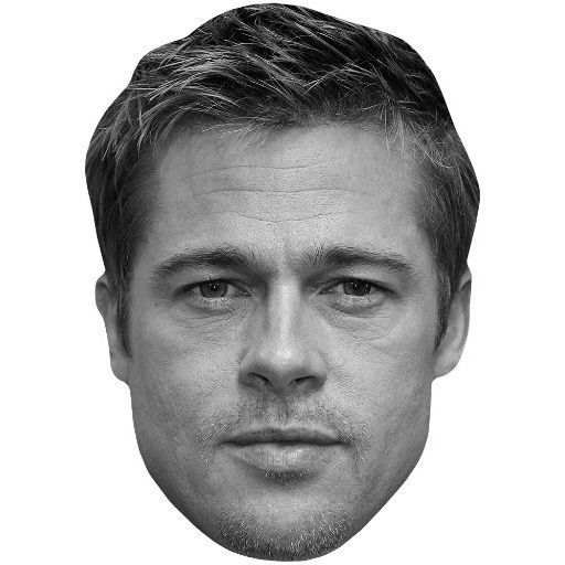PopFace BaseMesh - Brad Pitt 3D model_1