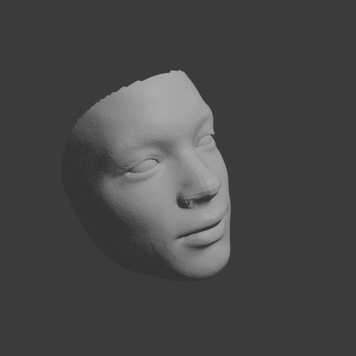 PopFace BaseMesh - Will Smith 3D model_10