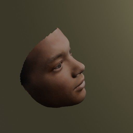 PopFace BaseMesh - Will Smith 3D model_6
