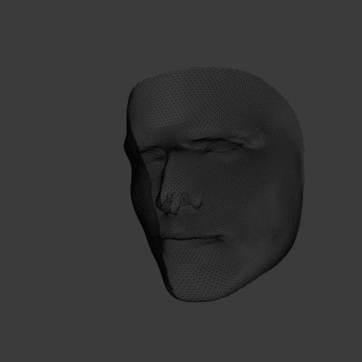 PopFace BaseMesh - Robert Pattinson 3D model_12