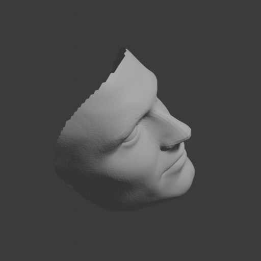 PopFace BaseMesh - Robert Pattinson 3D model_11