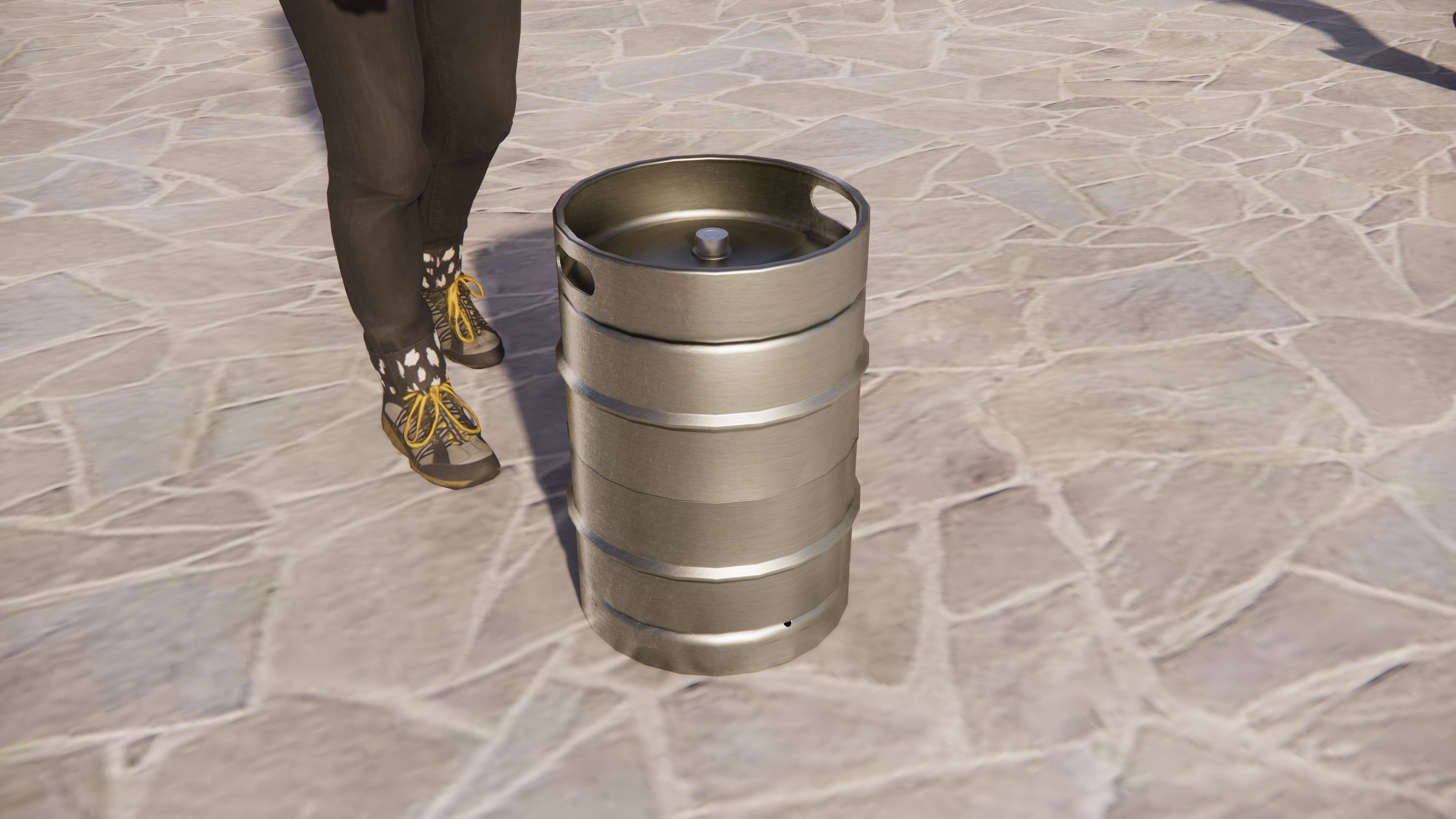 Barrels Drums and Casks Mini Pack 3D Model Low-poly 3D model_8