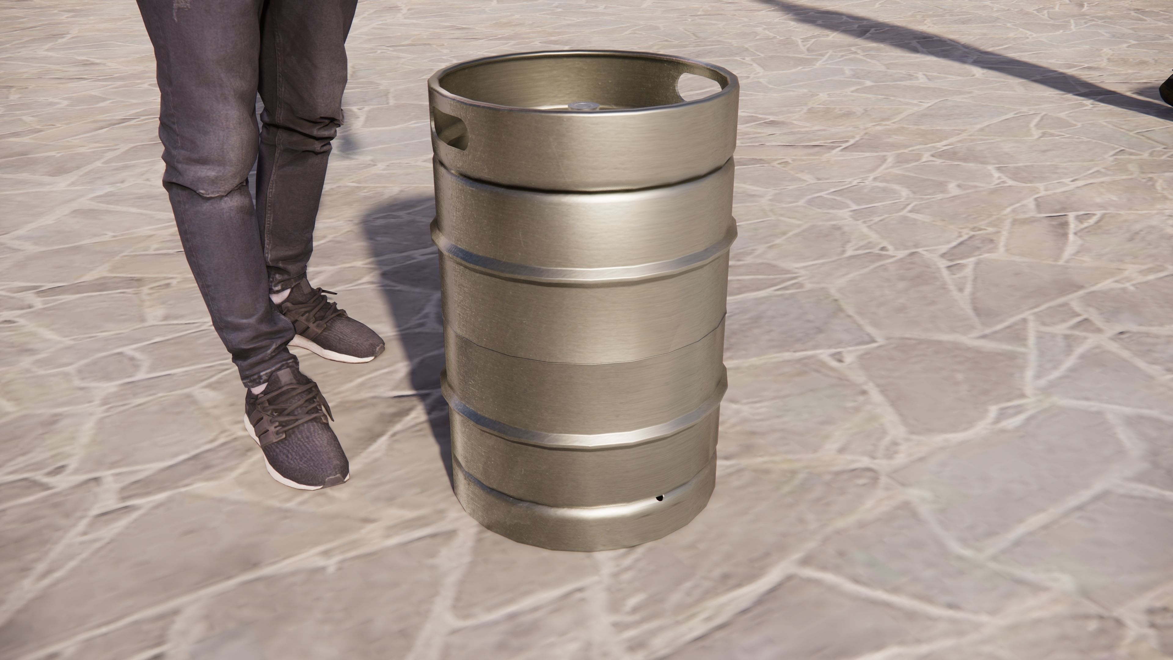 Barrels Drums and Casks Mini Pack 3D Model Low-poly 3D model_7