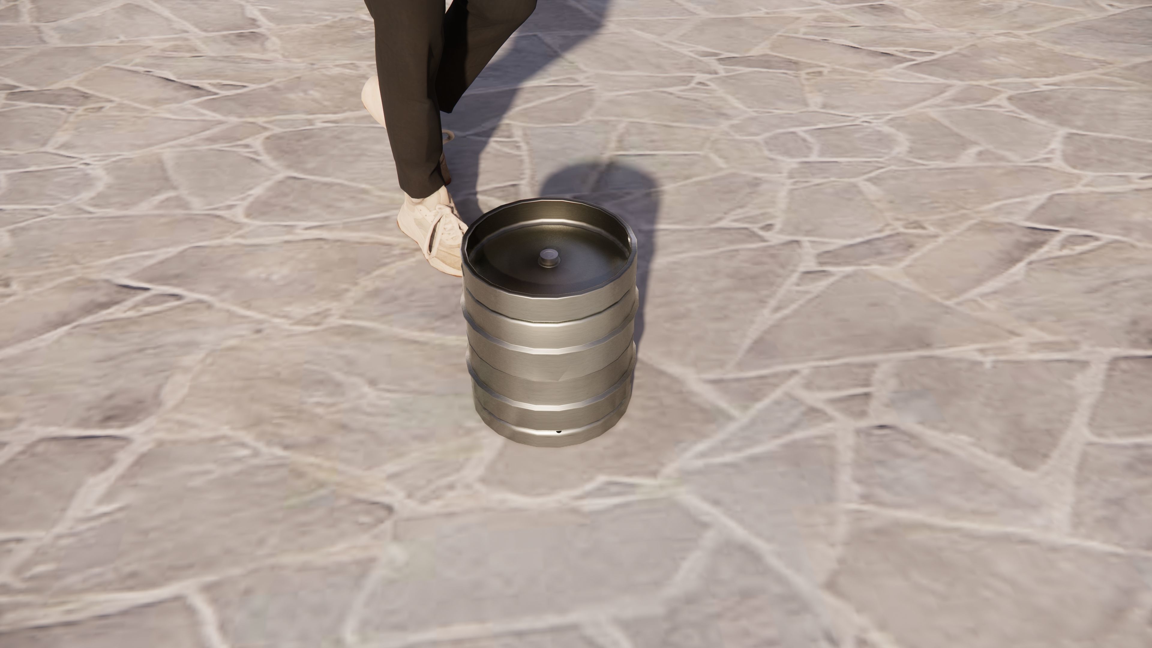 Barrels Drums and Casks Mini Pack 3D Model Low-poly 3D model_9