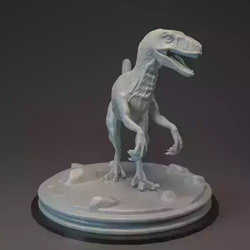 Velociraptor-dinosaur 3D print model