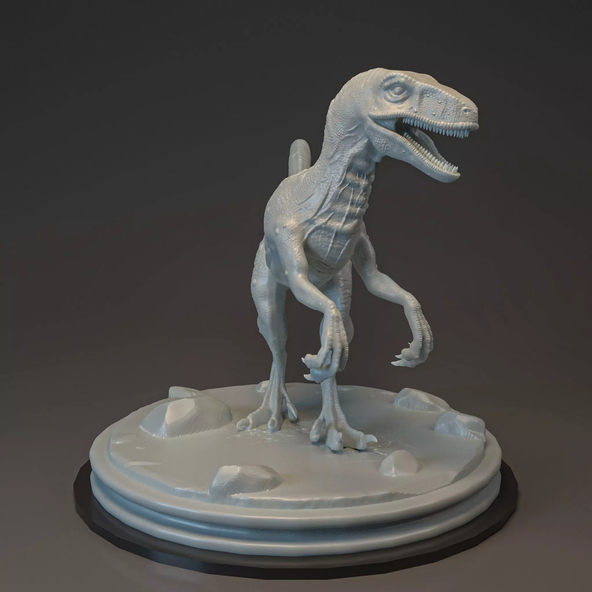 Velociraptor-dinosaur 3D print model_0