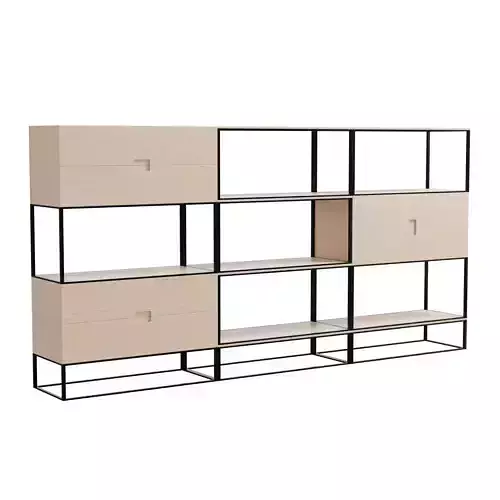 Fischer shelving system