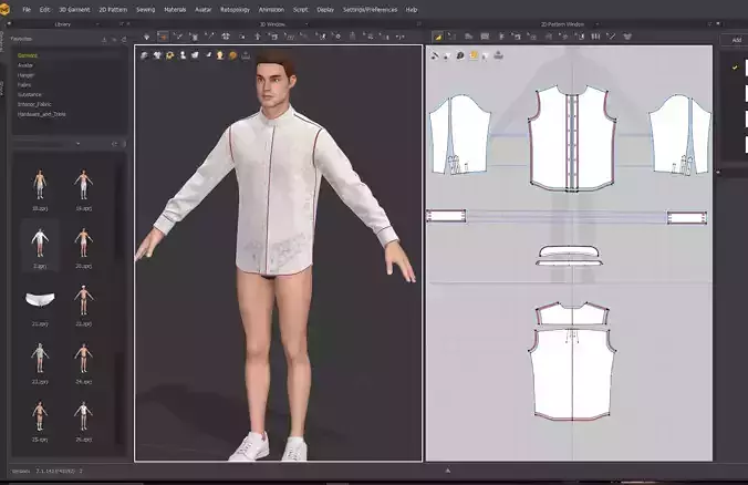 Marvelous Shirt 3D Model
