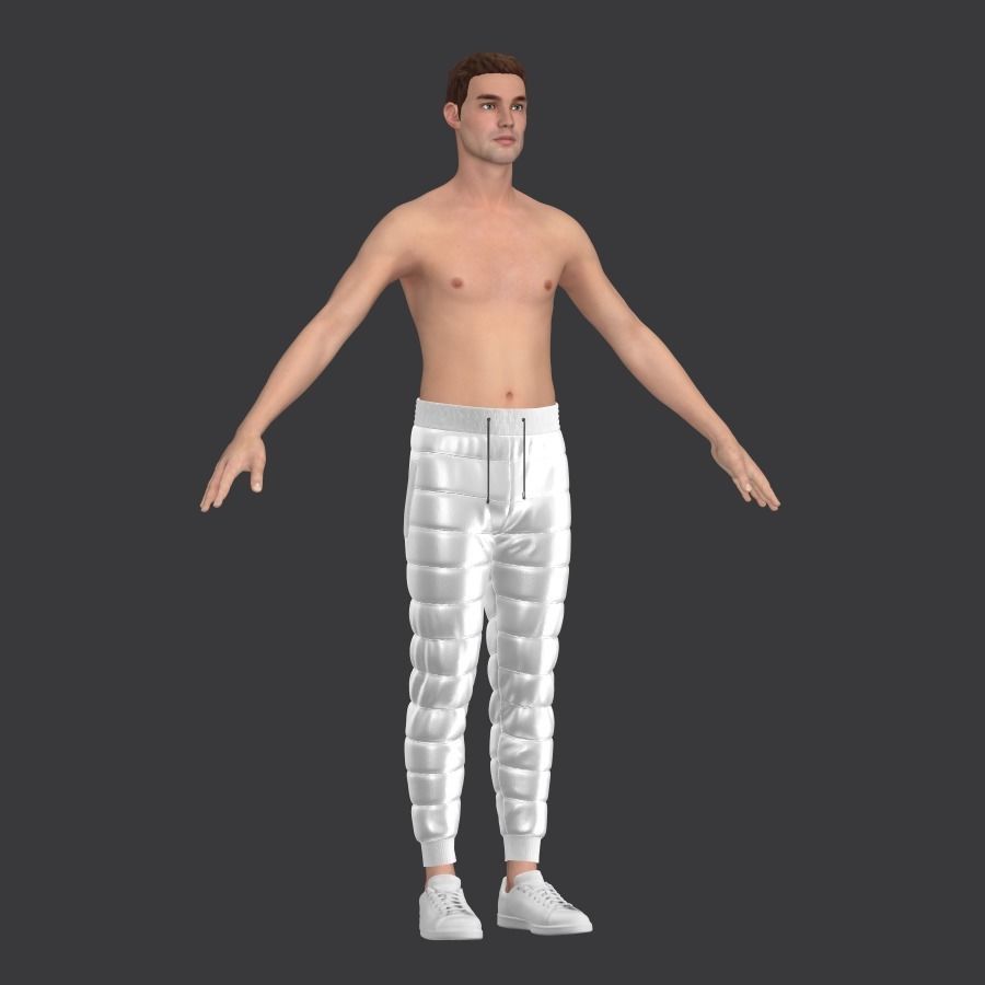 Marvelous Trousers 3D Model 3D model_2