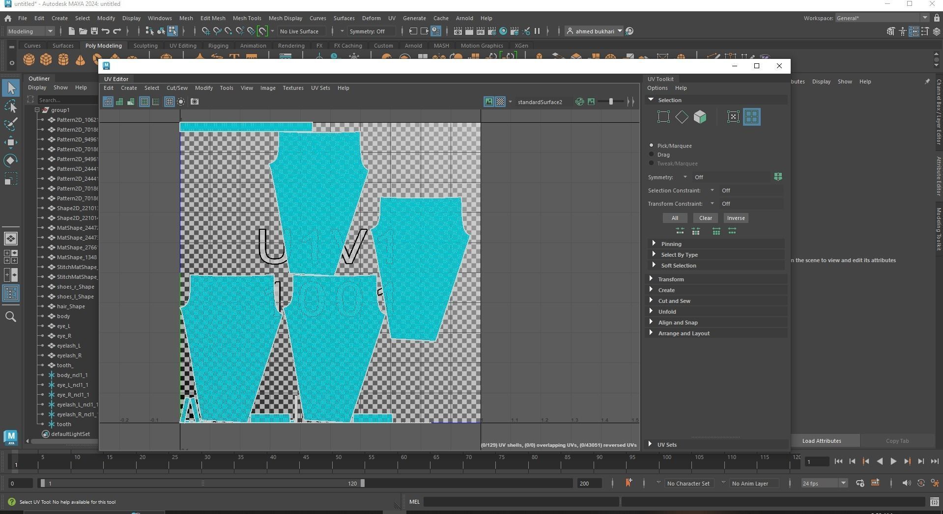 Marvelous Trousers 3D Model 3D model_6