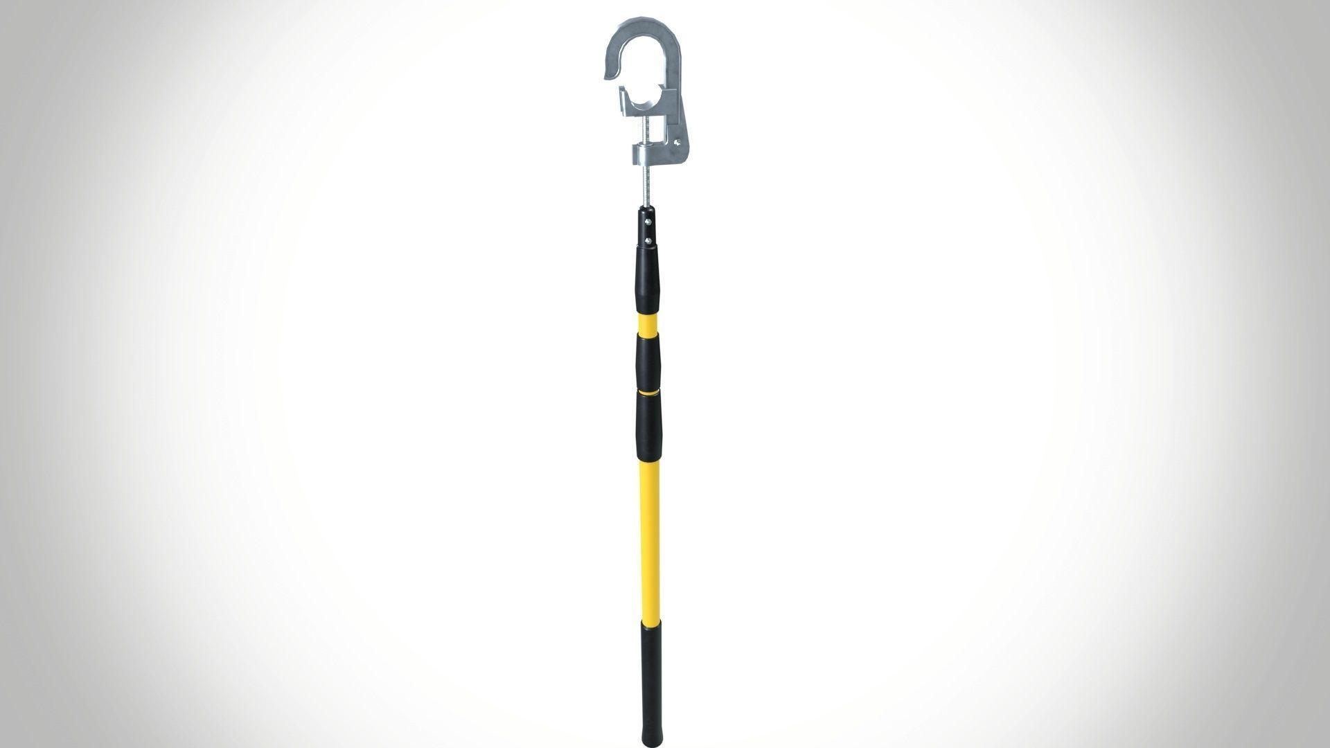 Discharge rod Low-poly 3D model_2