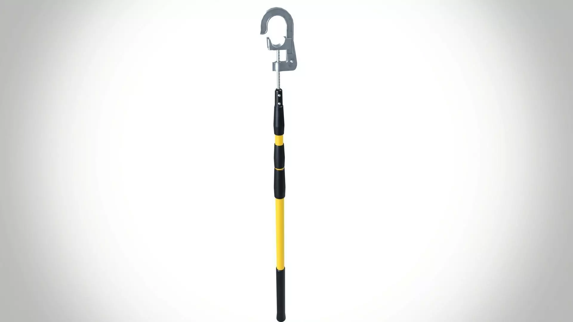 Discharge rod Low-poly 3D model_0