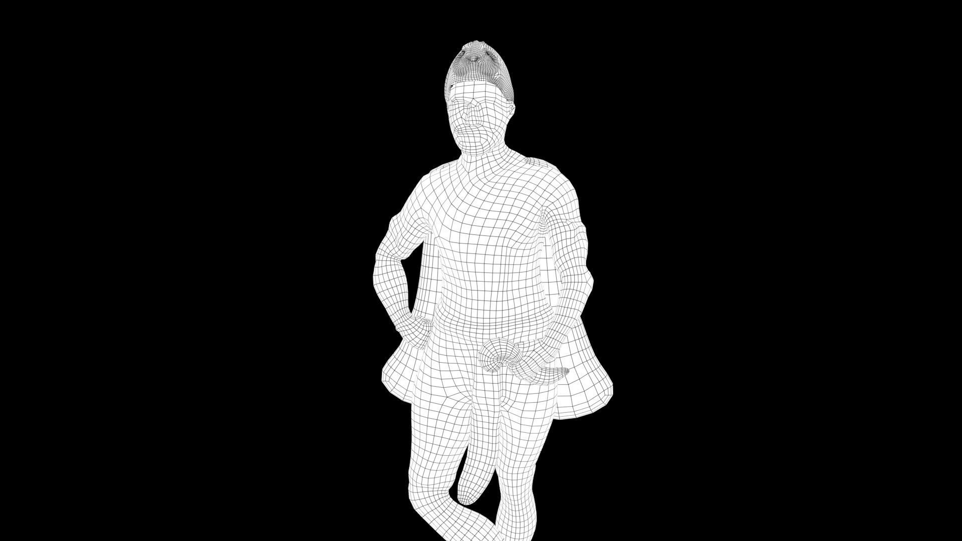 Kedarnath right dwarpal 3D model_7