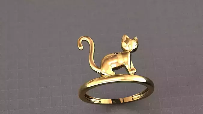 cat ring minimal 5