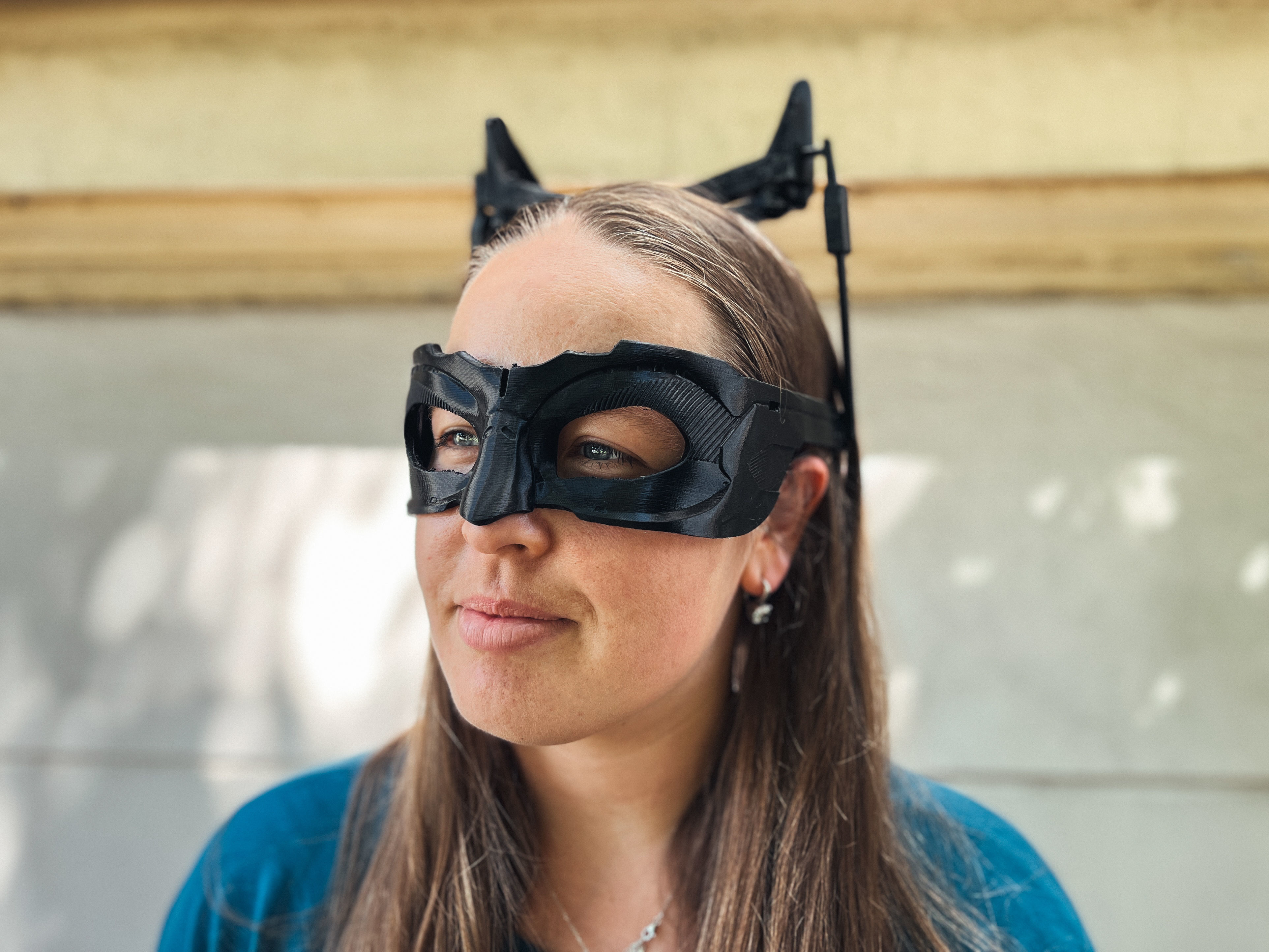 Catwoman mask - Dark Knight Rises 3D print model_1