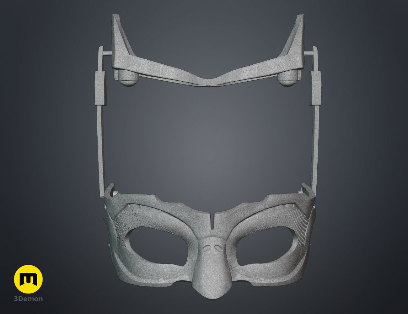 Catwoman mask - Dark Knight Rises 3D print model_13