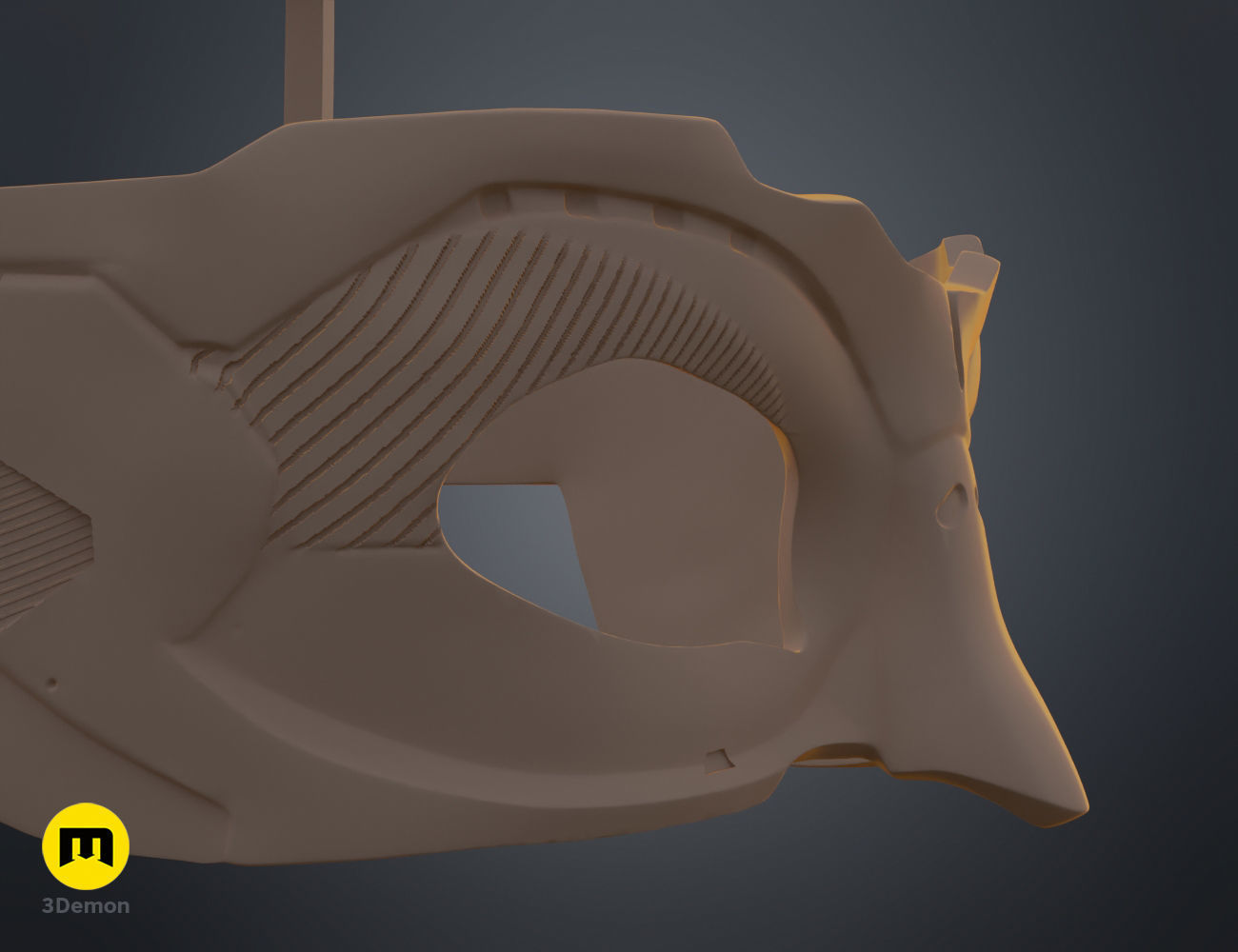 Catwoman mask - Dark Knight Rises 3D print model_8