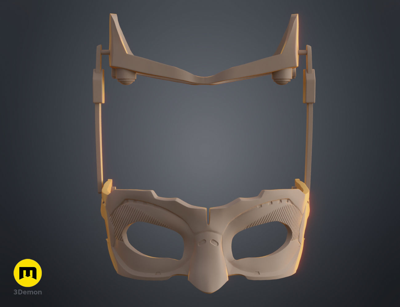 Catwoman mask - Dark Knight Rises 3D print model_11