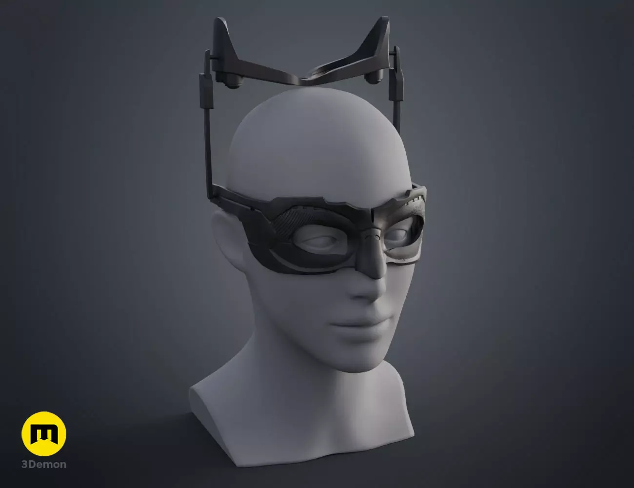Catwoman mask - Dark Knight Rises 3D print model_0