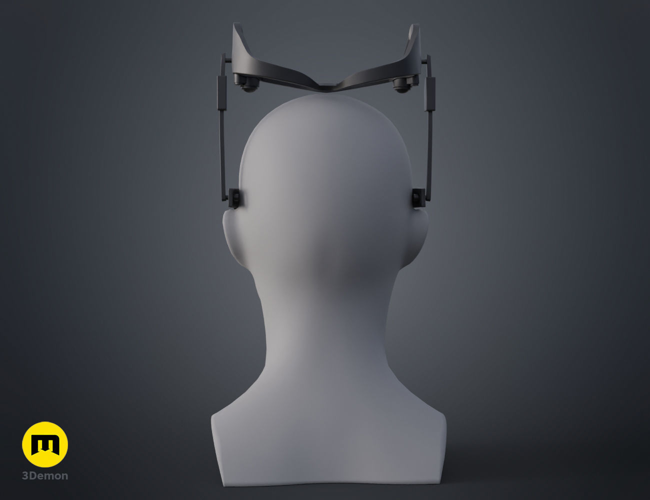 Catwoman mask - Dark Knight Rises 3D print model_7