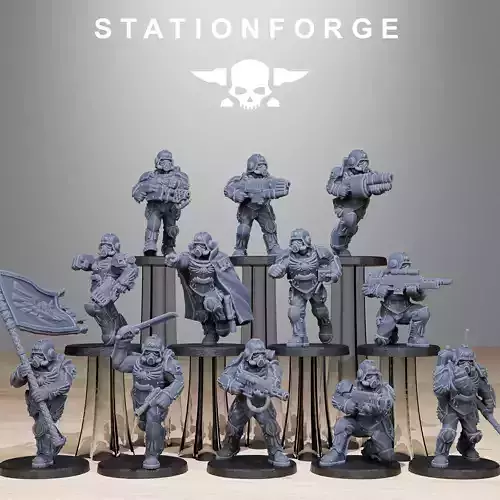 GrimGuard Elites 3D print model