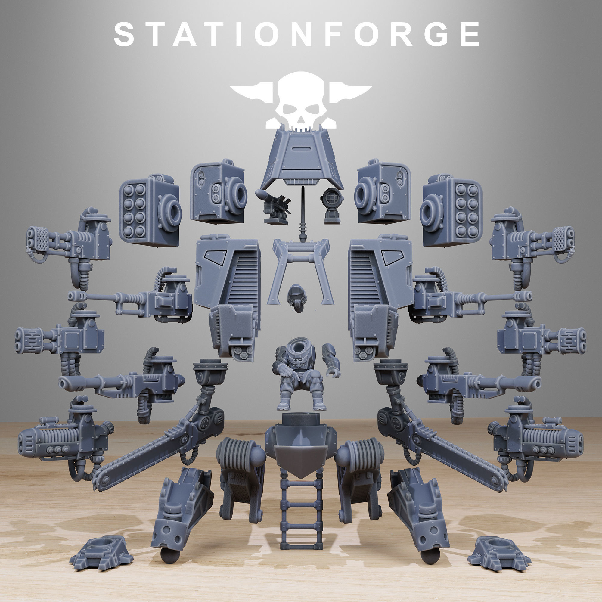 Vaskar Walker 3D print model_1