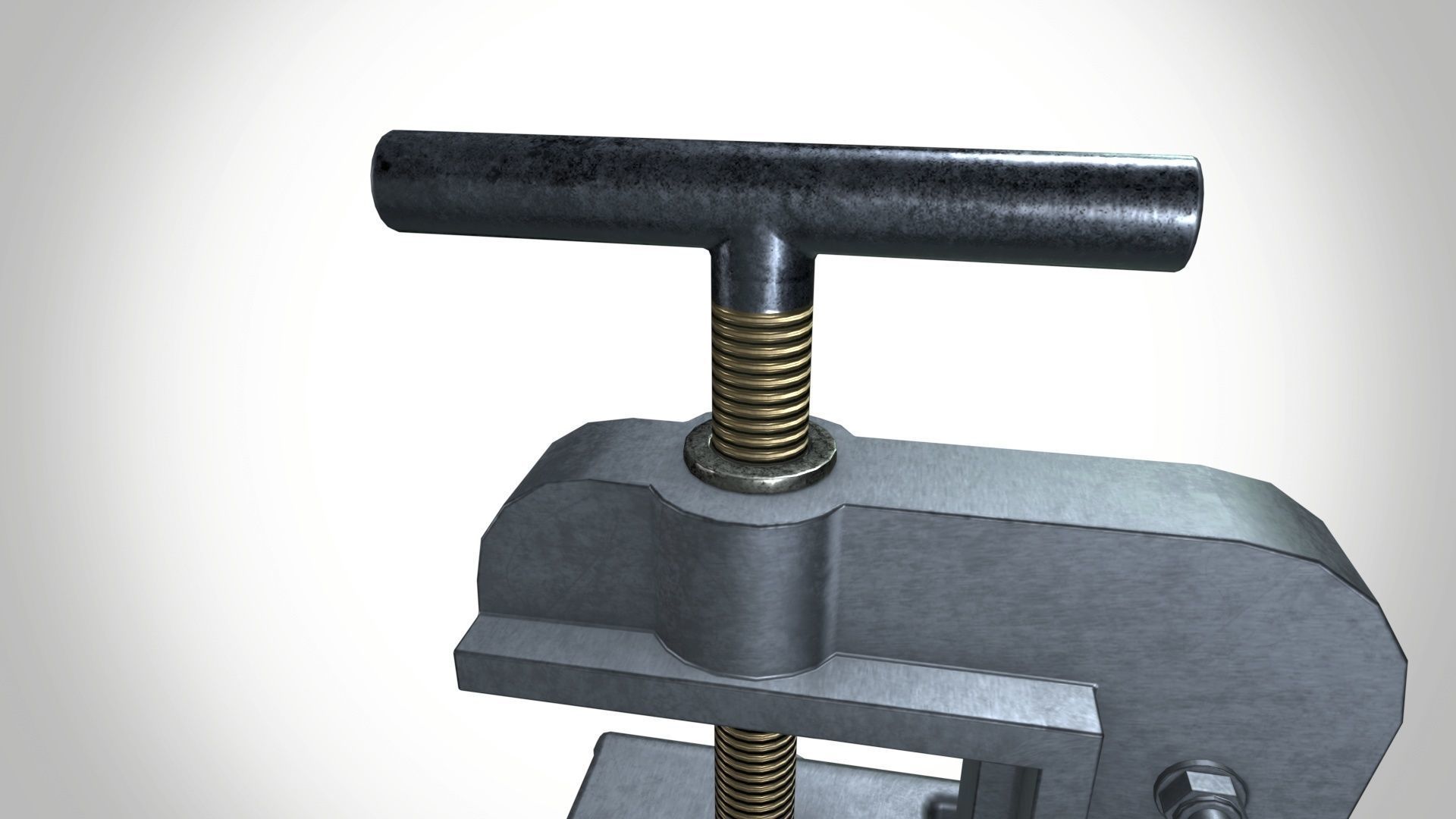 Discharge Hook 3D model_3