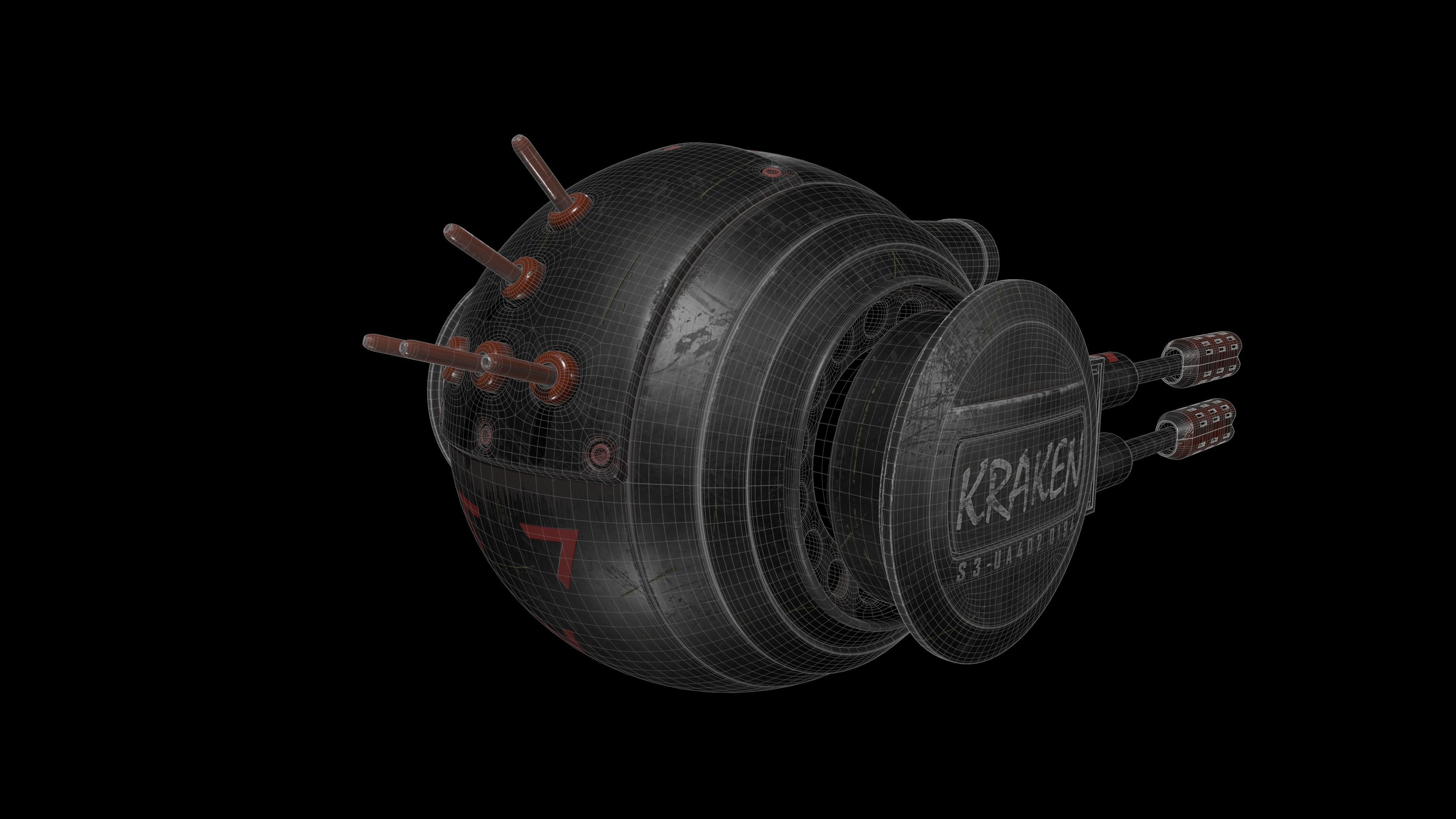 Kraken S-3 3D model_11