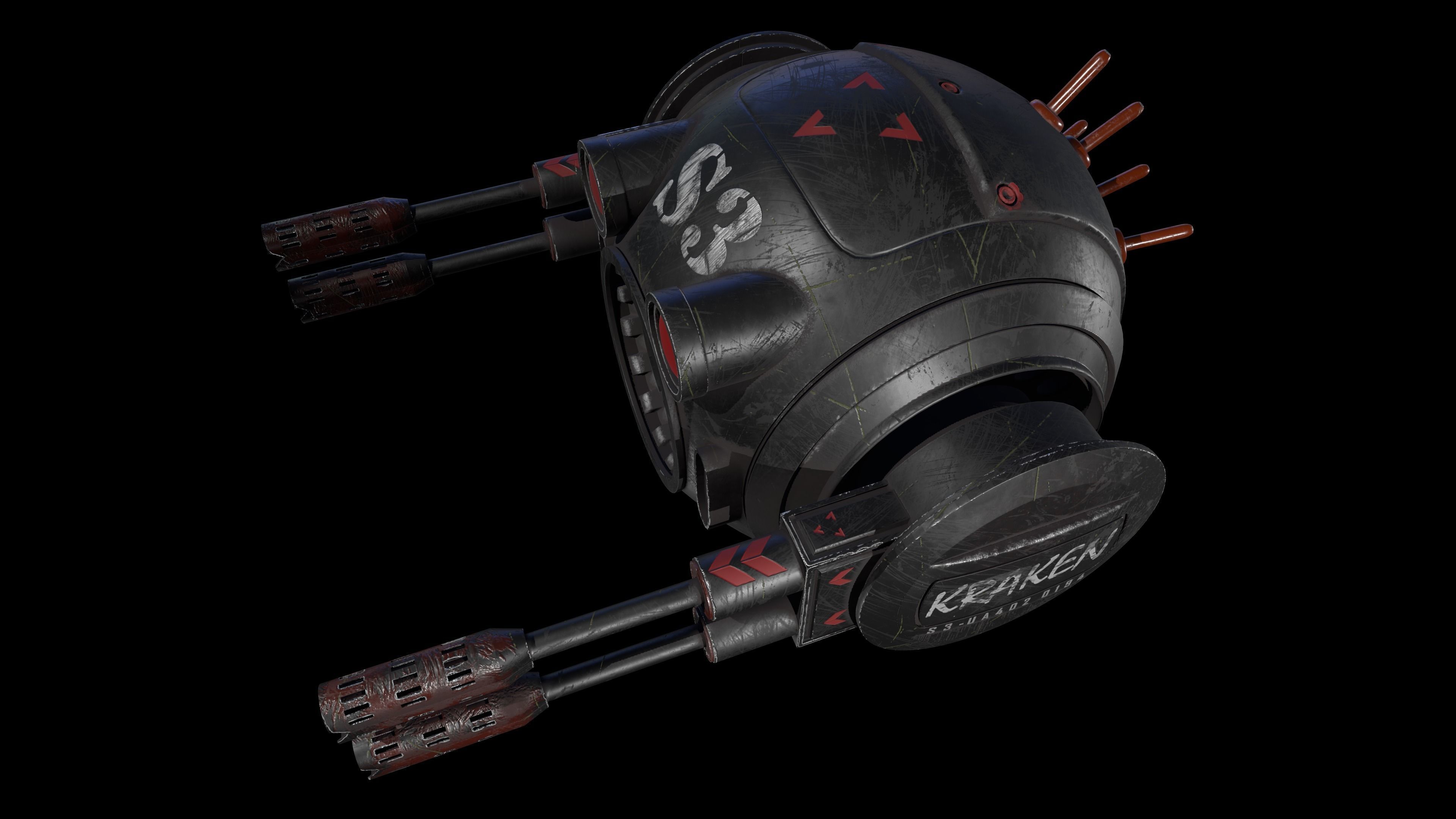Kraken S-3 3D model_8