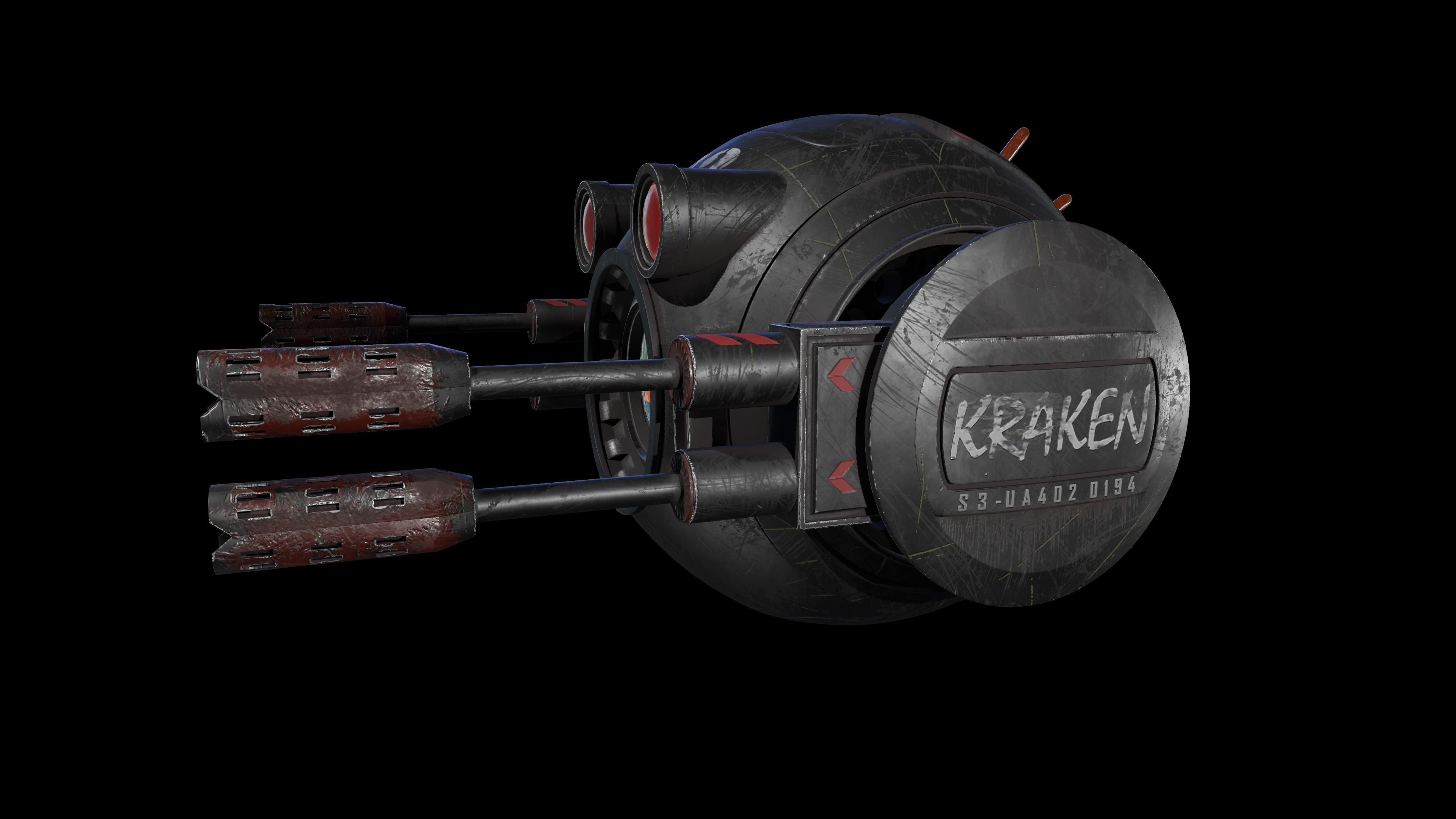 Kraken S-3 3D model_7