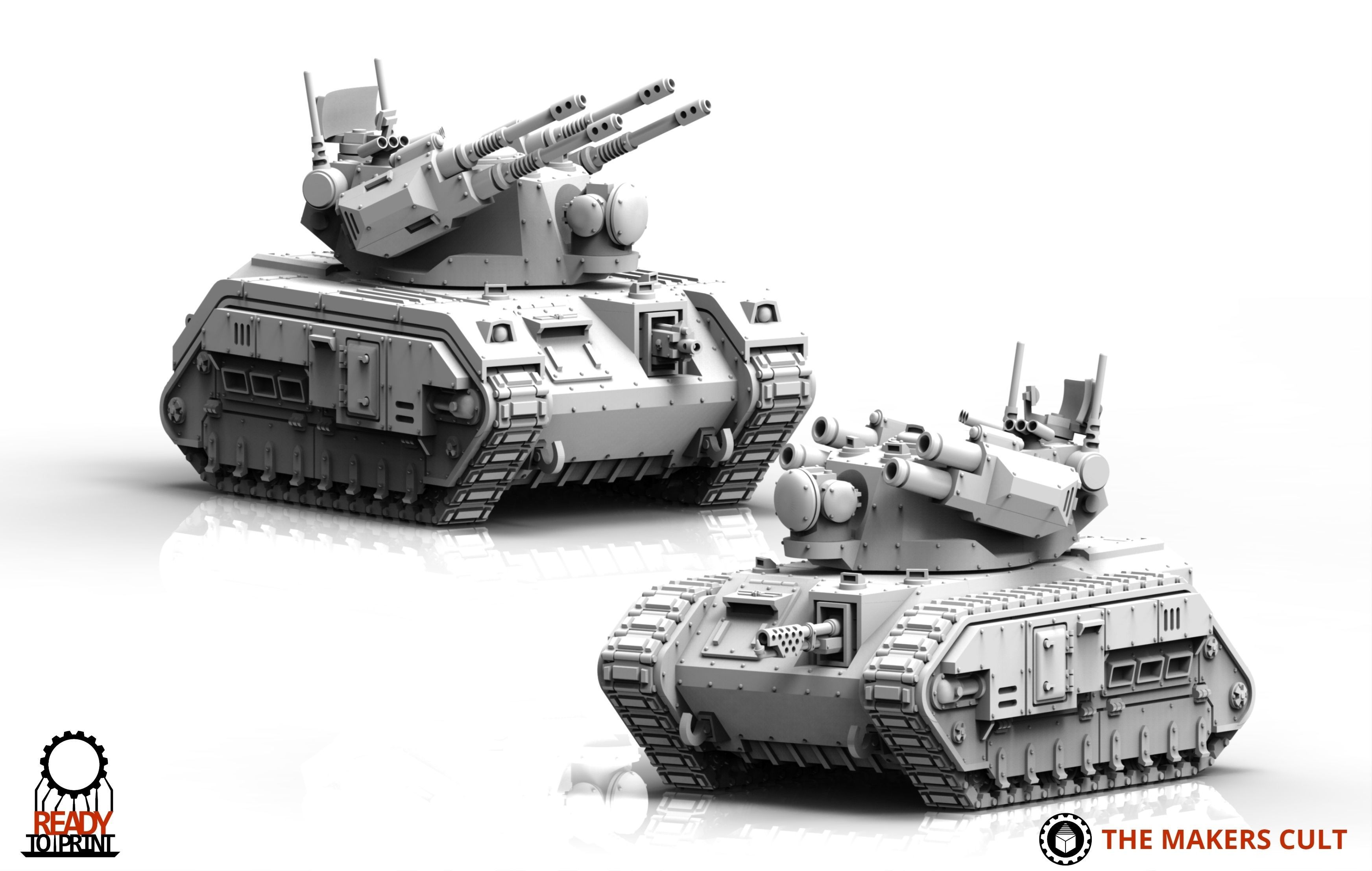 Universal Guard - Support Tanks 3D print model_7